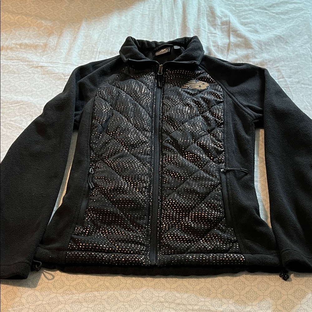 New Balance Black Quilted Jacket